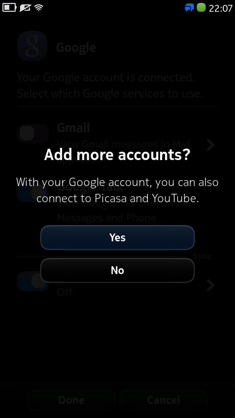 Automatically add accounts